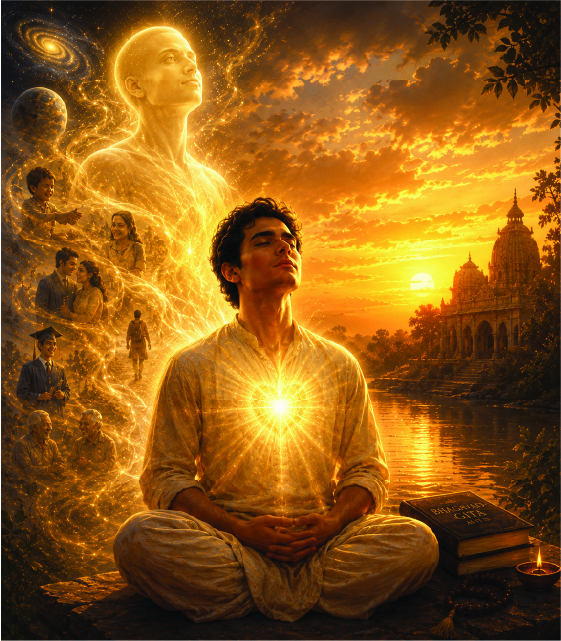 Soul Consciousness - Light emerging from the heart