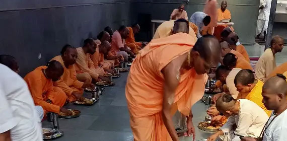Prasadam Distribution