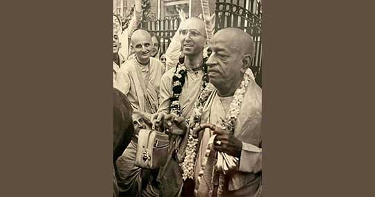 The incorporation of ISKCON in New York