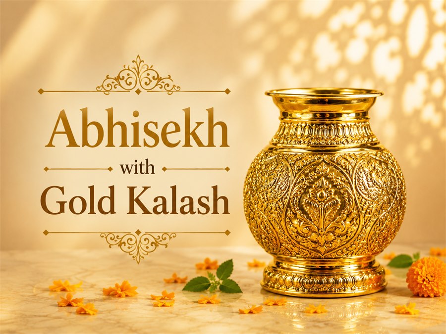 Gold-Plated Kalash Seva