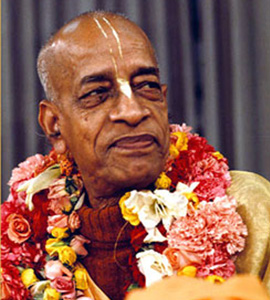 Srila Prabhupada with devotees