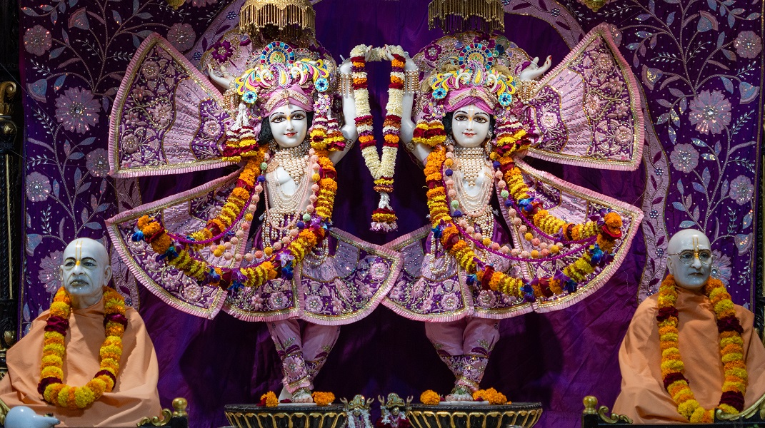 Temple exterior or deity darshan